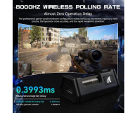 Attack Shark R5Ultra UltralightCarbon 8kHz/42kDPI PAW3950MAX Omron biała - 1472676 - zdjęcie 5